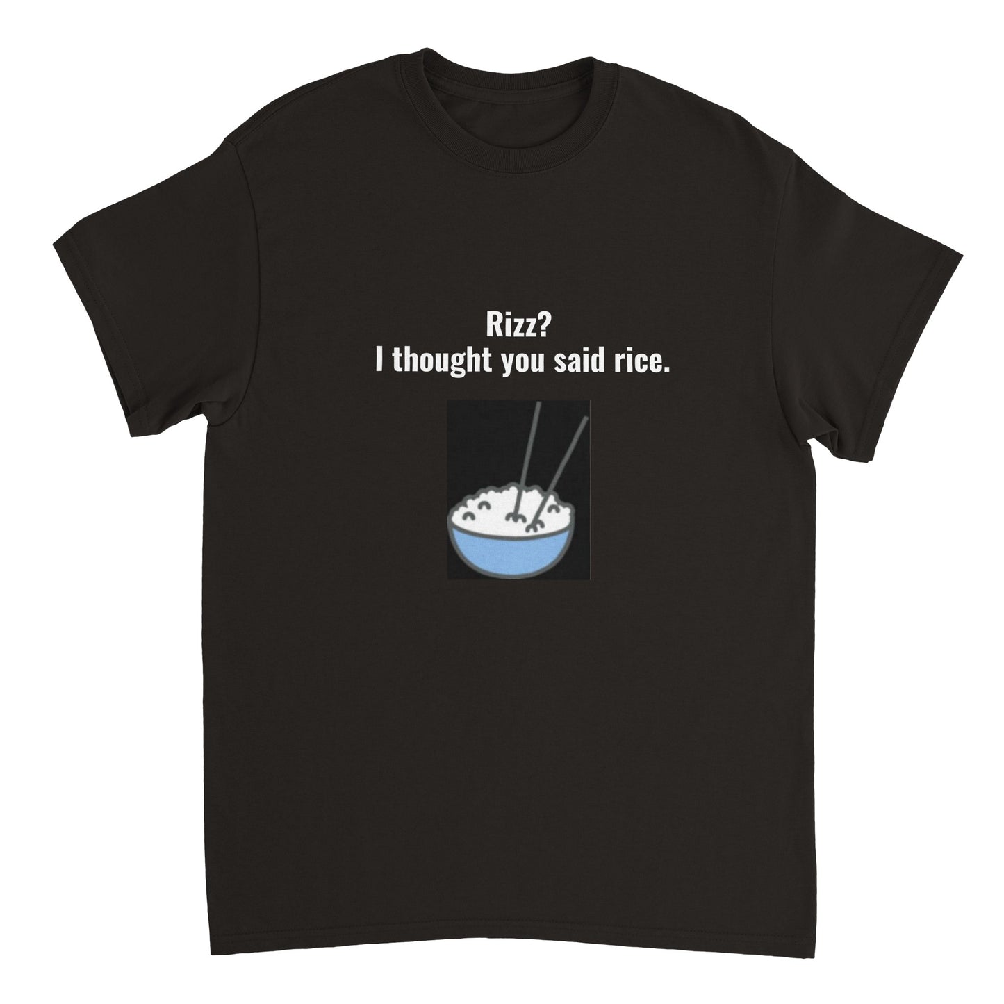 Rizz? Rice. Graphic T-Shirt